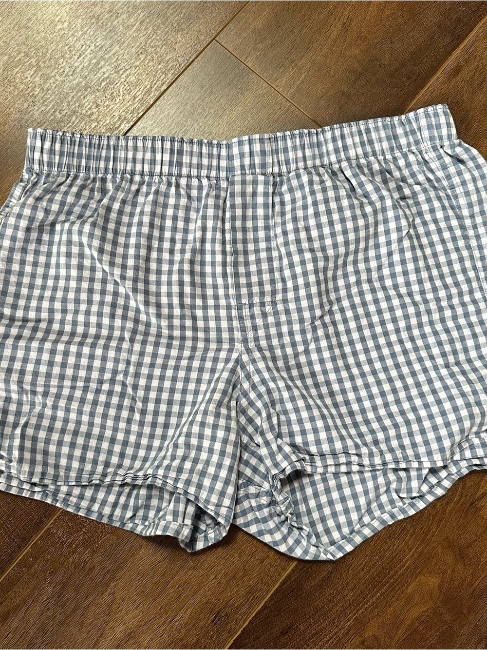 GAP Blue Gingham Shorts